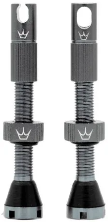 Ніпелі для безкамерки Peaty's x Chris King Tubeless Valves 42mm slate