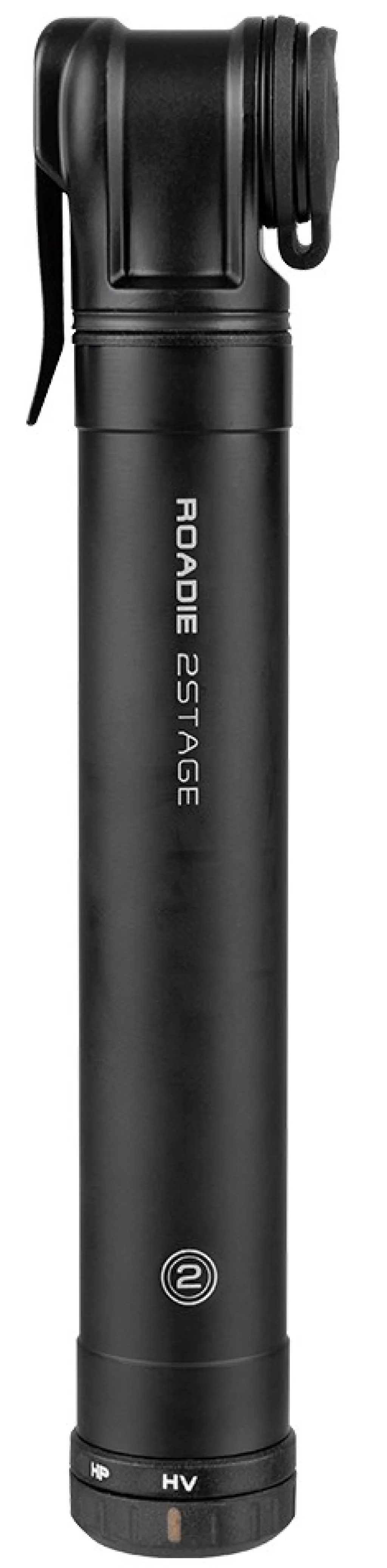 Насос Topeak Roadie 2Stage, 160psi/11bar, aluminum barrel & thumb lever, 16.2cm, Presta only, black