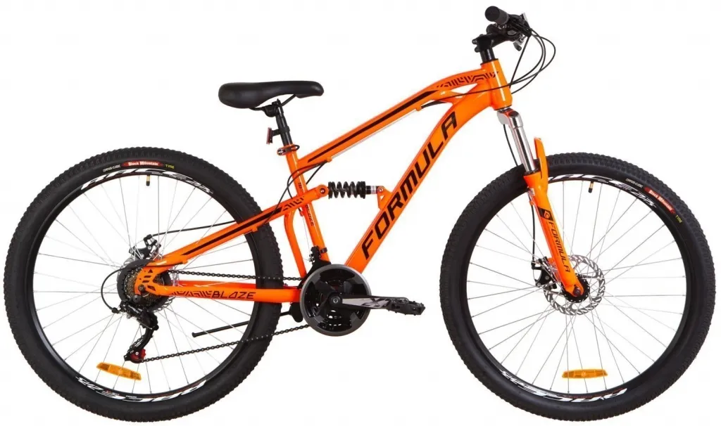 Велосипед 27.5" Formula BLAZE DD 2019 оранжевый