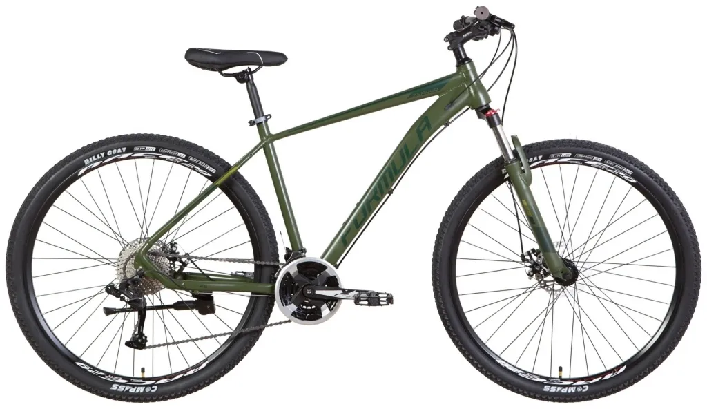 Велосипед 29" Formula ZEPHYR 2.0 AM DD (2022) темно-зеленый (м)