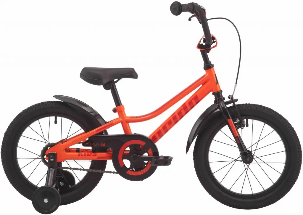 Велосипед 16" Pride Flash 16 2019 оранжевый