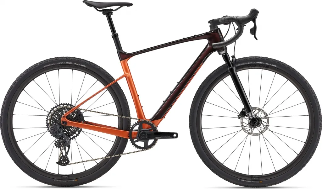 Велосипед 28" Giant Revolt X Advanced Pro 1 (2023) cordovan/copper