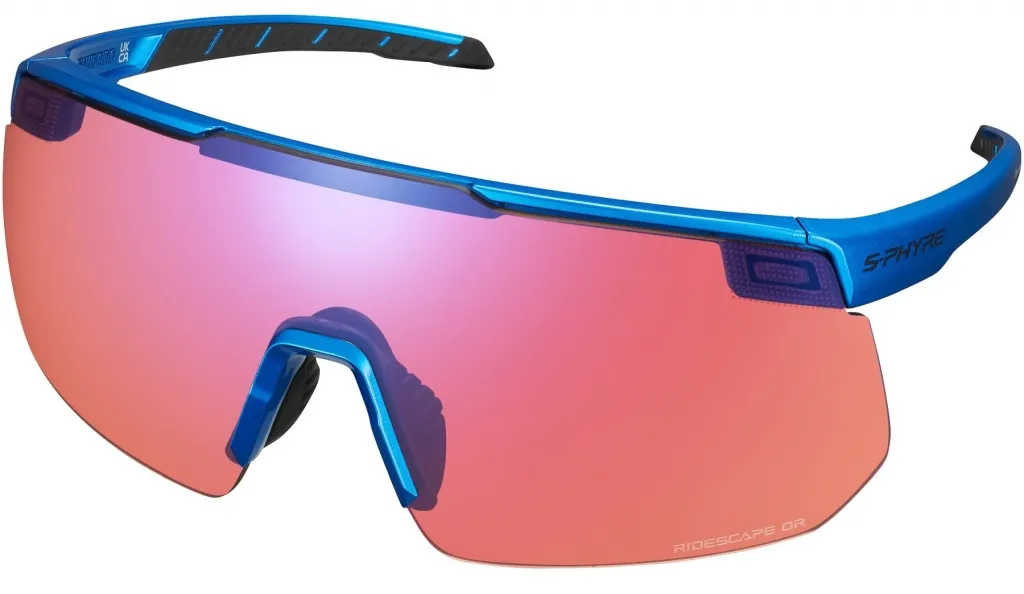 Очки Shimano S-PHYRE 2 Off-road Ridescape OR (35%) metallic blue
