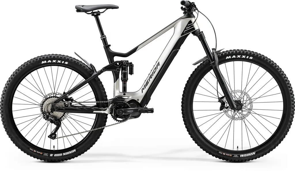 Электровелосипед 29" Merida eONE-SIXTY 5000 (2020) silk titan/matt black
