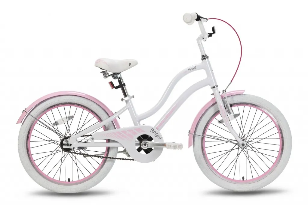 Велосипед PRIDE ANGEL 2016 бело-розовый глянцевый