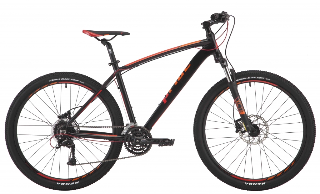 Велосипед Pride Rebel 7.3 27,5" 2017 черно-оранжевый Велосипед Pride Rebel 7.3 27,5" 2017 черно-оранжевый