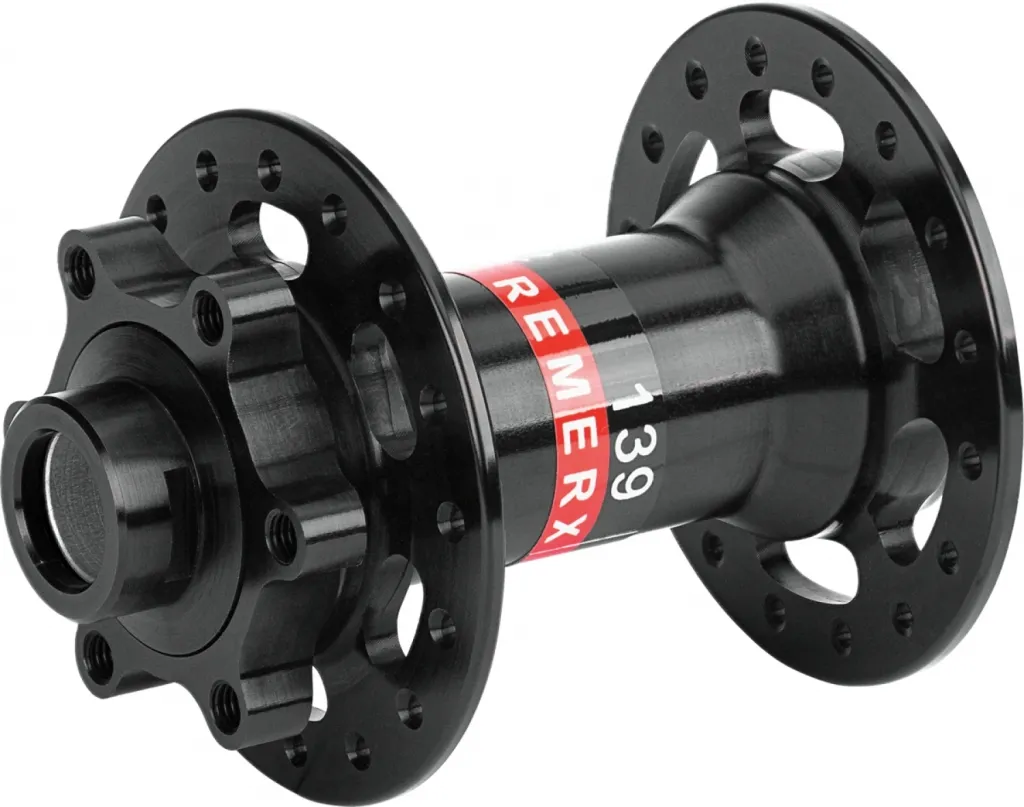 Втулка передняя Remerx RX 2838/32, 32H, 15x110mm, Disc 6B, black Втулка передняя Remerx RX 2838/32, 32H, 15x110mm, Disc 6B, black