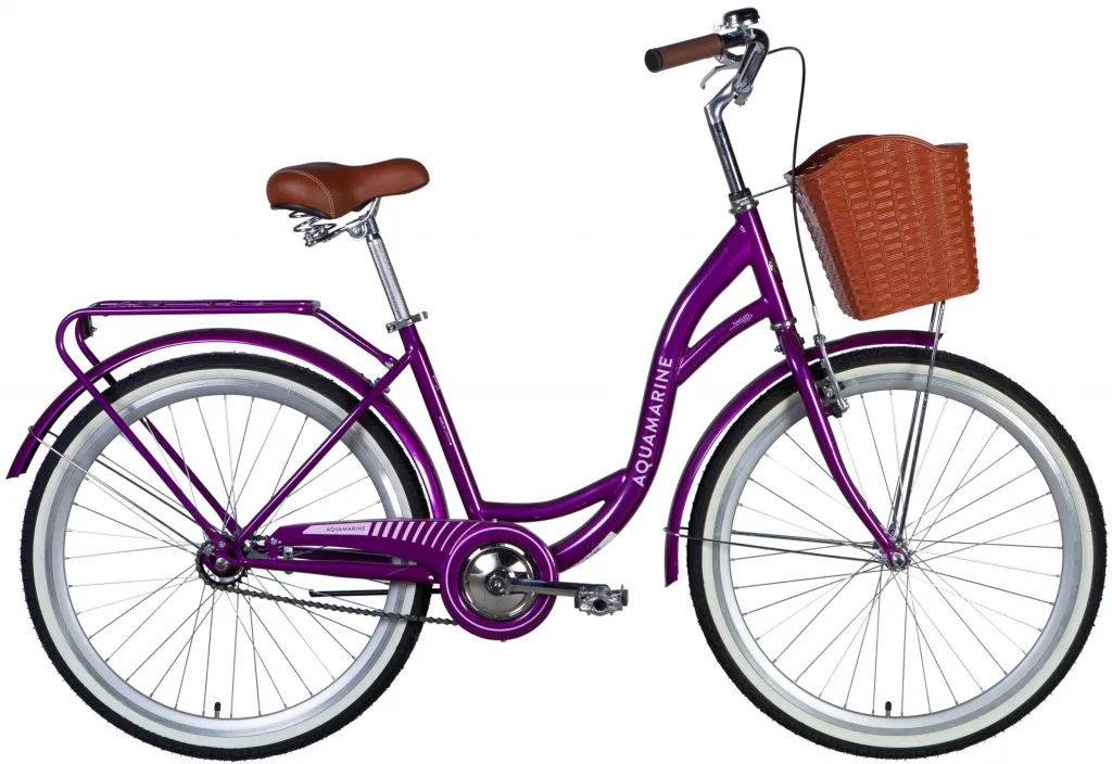 Велосипед 26" Dorozhnik AQUAMARINE BH (2025) бузковий 