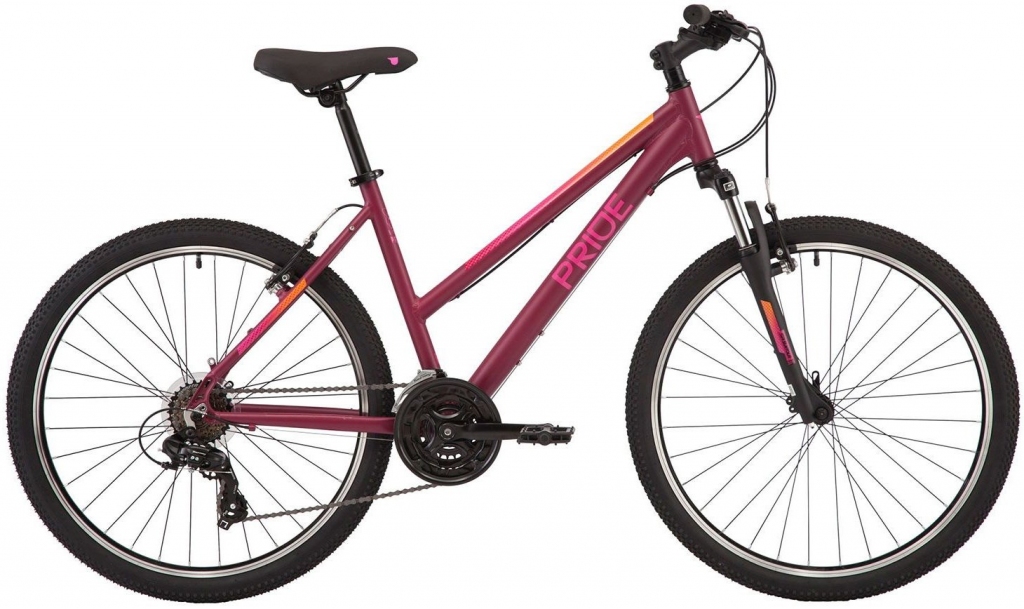 Велосипед 26" Pride Stella 6.1 (2020) cherry/pink Велосипед 26" Pride Stella 6.1 (2020) cherry/pink