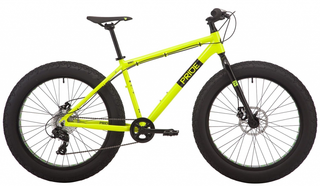 Велосипед 26" Pride Donut 6.1 2019 лайм Велосипед 26" Pride Donut 6.1 2019 лайм
