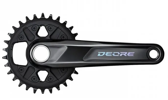 Шатуни Shimano FC-M6120-1 DEORE інтегрована вісь 175мм 30 12-шв. CL-55мм без каретки