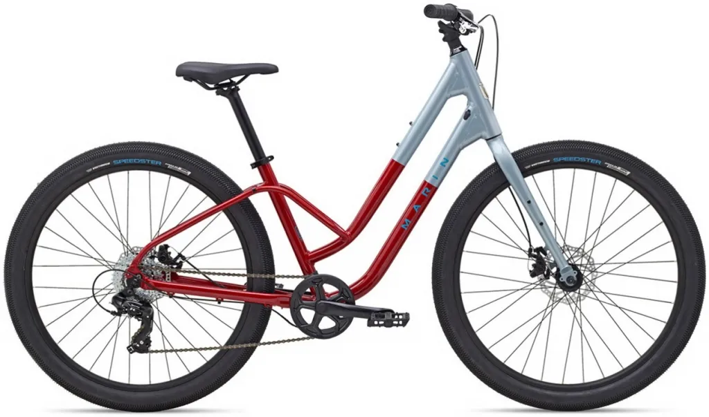 Велосипед 27,5" Marin STINSON 1 ST (2021) Червоно-сірий