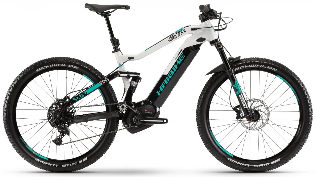 Велосипед 27.5" Haibike SDURO FullSeven 7.0 i500Wh 2019 сіро-чорний