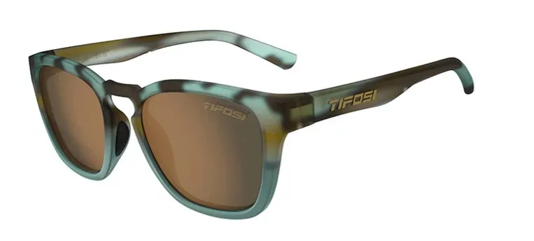 Очки Tifosi Smirk, Matte Blue Tortoise с линзами Brown Polarized