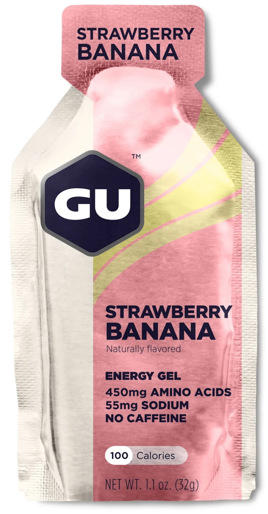 Гель энергетический GU Energy Strawberry Banana, 32 г