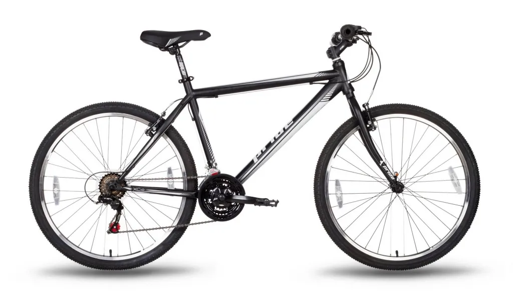 Велосипед PRIDE XC-1.0 2016 черно-белый матовый
