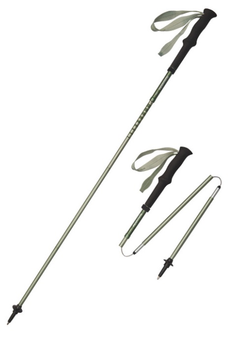 Треккинговая палка 4-секционная Naturehike CNK2450DS016, 120 см, green