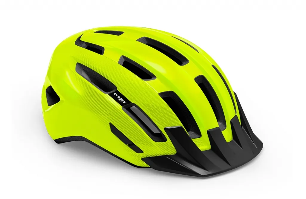 Шолом MET DOWNTOWN Safety Yellow | Glossy