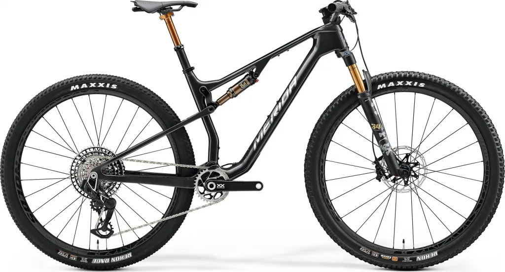 Велосипед 29" Merida NINETY-SIX RC 10K (2024) dark silver