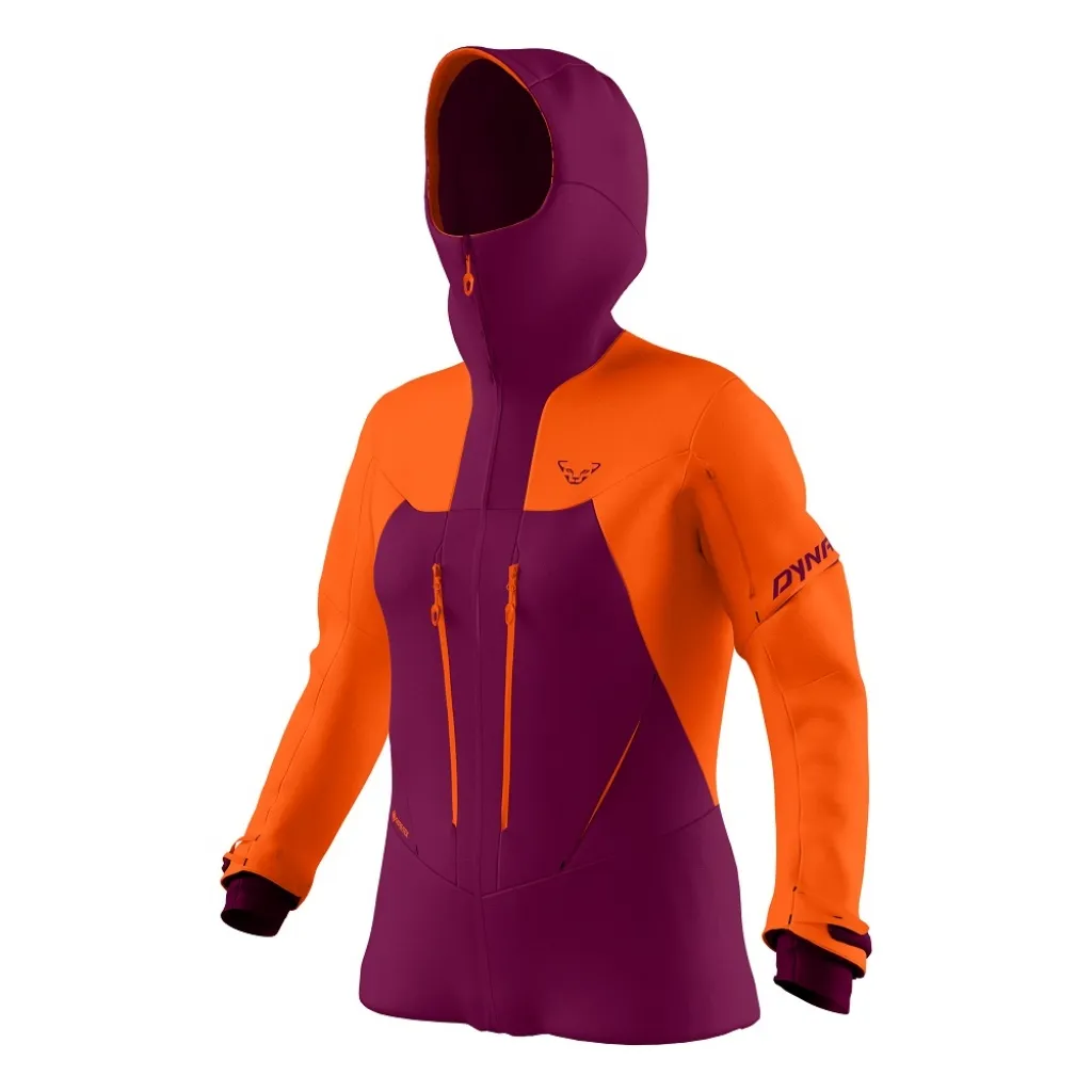 Куртка Dynafit Free Gore-tex Jacket Wms фиолетово-оранжевый