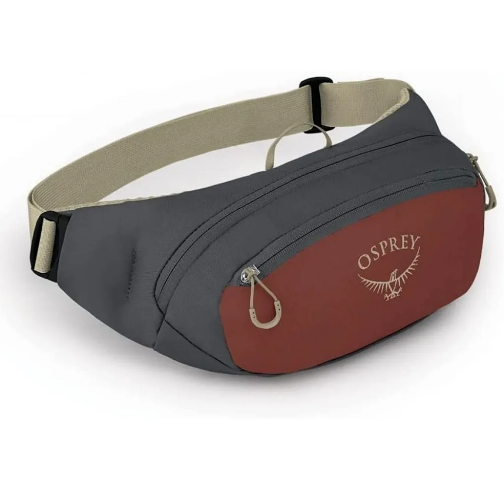 Поясна сумка Osprey Daylite Waist Red/Tunnel Vision Grey (коричневий)
