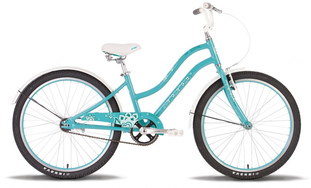 Велосипед PRIDE Sophie 2015 бирюзово-белый Велосипед PRIDE Sophie 2015 бирюзово-белый