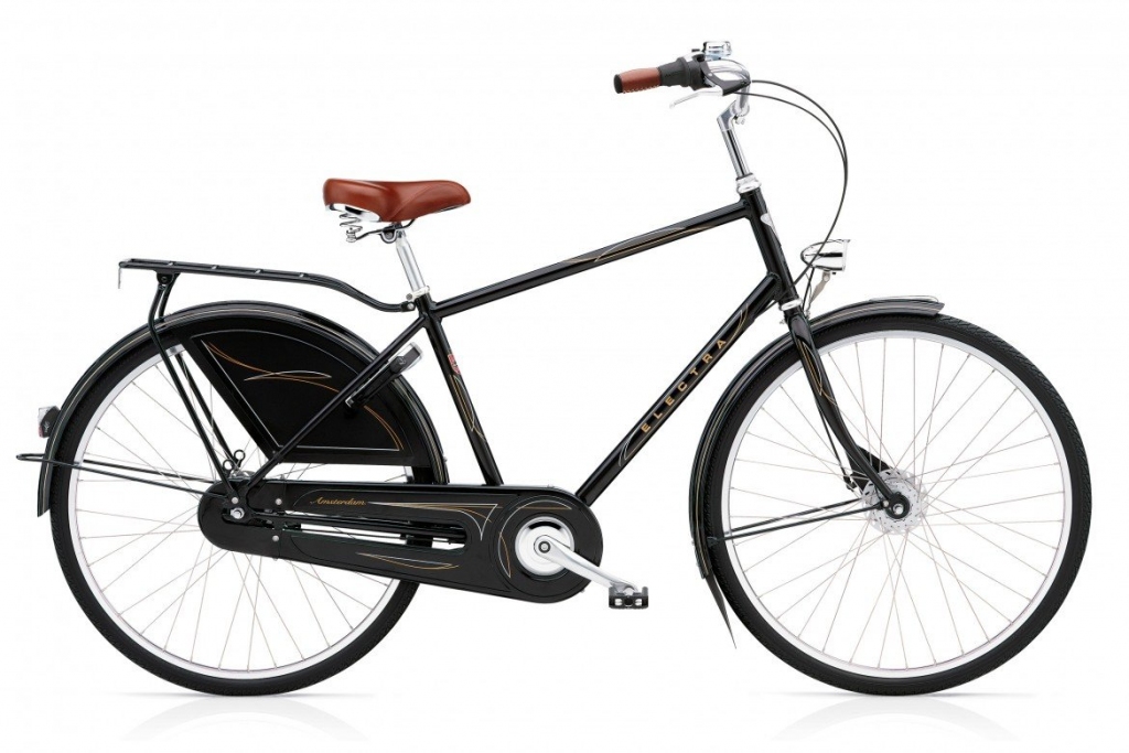 Велосипед ELECTRA Amsterdam Royal 8i (Alloy) black men's Велосипед ELECTRA Amsterdam Royal 8i (Alloy) black men's