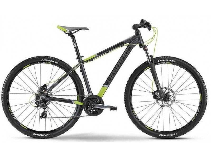 Haibike Big Curve SL 29 черно-зеленый Haibike Big Curve SL 29 черно-зеленый