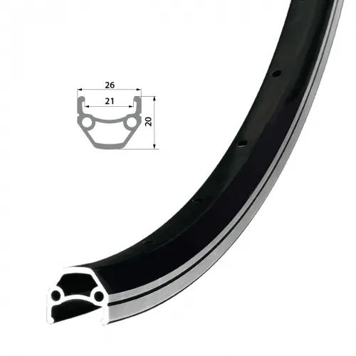 Обід 28'' Remerx HIT 21 RX 4521 (622x21 mm) V-Br 32H AV black