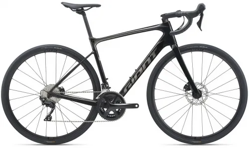 Велосипед 28 Giant Defy Advanced 2 (2021) carbon / charcoal / chrome
