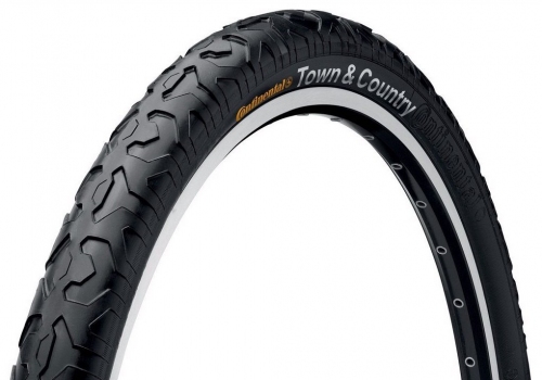Покришка 26 x 1.90 (47-559) Continental Town & Country (Sport) black/black wire TPI 3/84 (660g)