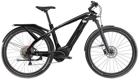 Велосипед 29 Bianchi E-bike E-Omnia T-Type (2021) black