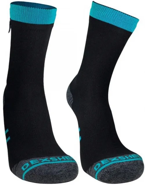 Шкарпетки водонепроникні Dexshell Running Lite, блакитні