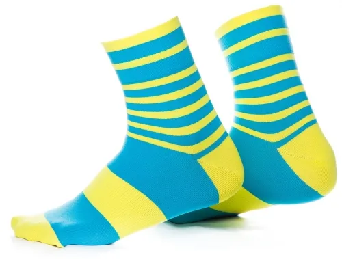 Носки ONRIDE Foot yellow/blue