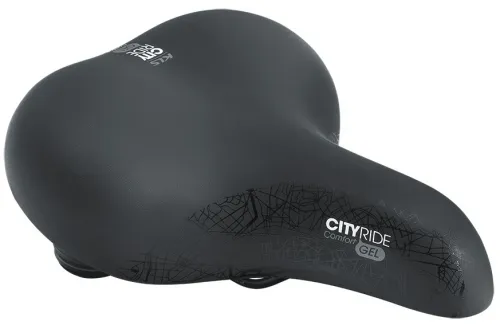 Седло KLS Cityride gel черный