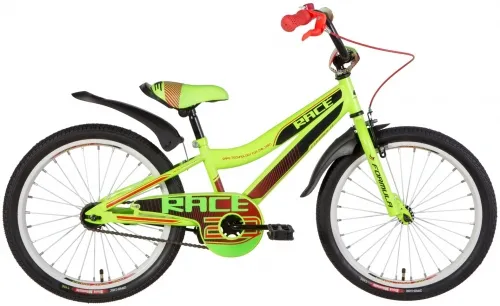 Велосипед 20 Formula RACE (2021) зелено-черный (м)