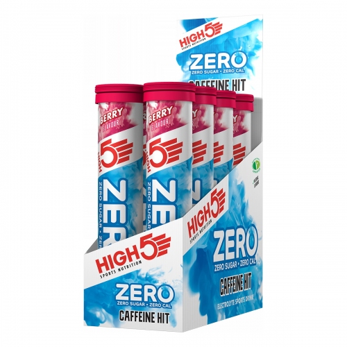 Изотоник High5 Zero Electrolyte Drink Caffeine Hit 20 табл. (8шт.)