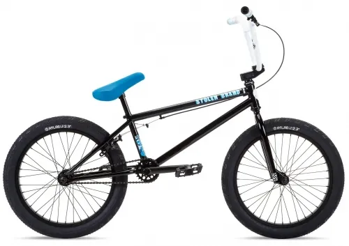 Велосипед 20 Stolen STEREO (2023) black w/swat blue camo