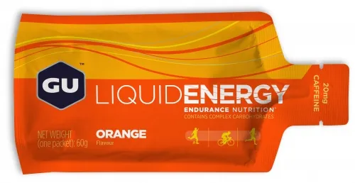 Гель энергетический жидкий GU Liquid Energy Orange, 60 г (20 мг кофеина)