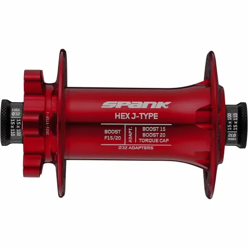 Втулка передня SPANK HEX J-TYPE Boost F15/20 red