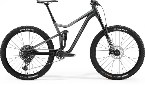 Велосипед 29 Merida ONE-FORTY 800 (2021) silk anthracite/black