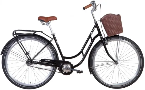 Велосипед 28 Dorozhnik RETRO (2021) чорний