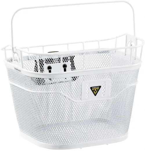 Велосипедная корзинка на руль Topeak Basket Front F3E white