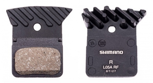 Тормозные колодки Shimano L05A-RF с радиатором BR-R9170/RS805/RS505 органика (25 пар)