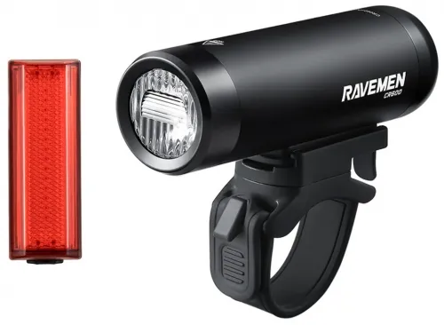 Комплект світла Ravemen LS16 : CR800 + TR20 (800 + 20 lm, 2600 + 200 mAh)