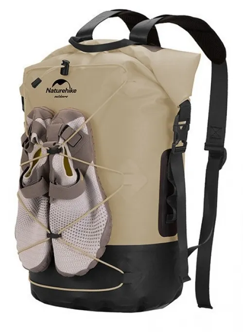 Рюкзак водонепроницаемый Naturehike NH21FSB04, 40L, beige