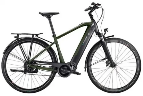 Велосипед 28 Bianchi E-bike T-Tronik Disc (2022) green/dark graphite/matt