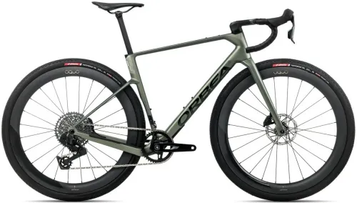 Велосипед 28 Orbea TERRA RACE M31eLTD 1X (2026) spaceship green matt