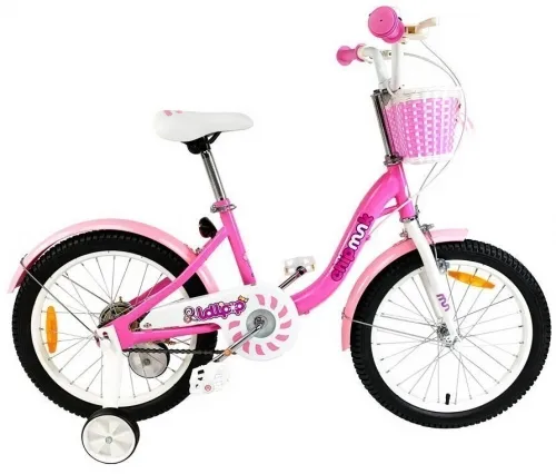 Велосипед 16 RoyalBaby Chipmunk MM Girls 16 (OFFICIAL UA) рожевий