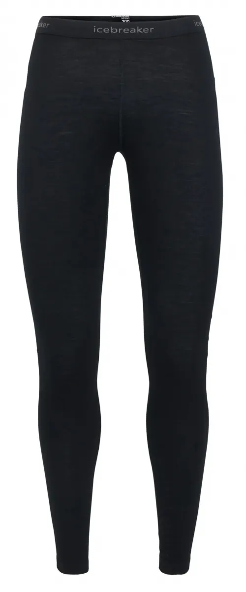Термоштани ICEBREAKER Women Merino 200 Oasis Leggings black